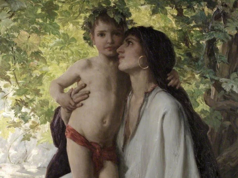 1857-George Percy Jacomb-Hood - Madre e figlio - Victoria Art Gallery